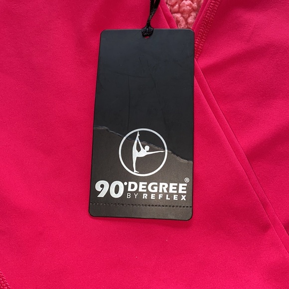 NWT 90 degree by reflex capri leggings - Picture 2 of 6